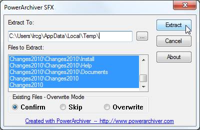 New 7-zip SFX New 7-zip SFX