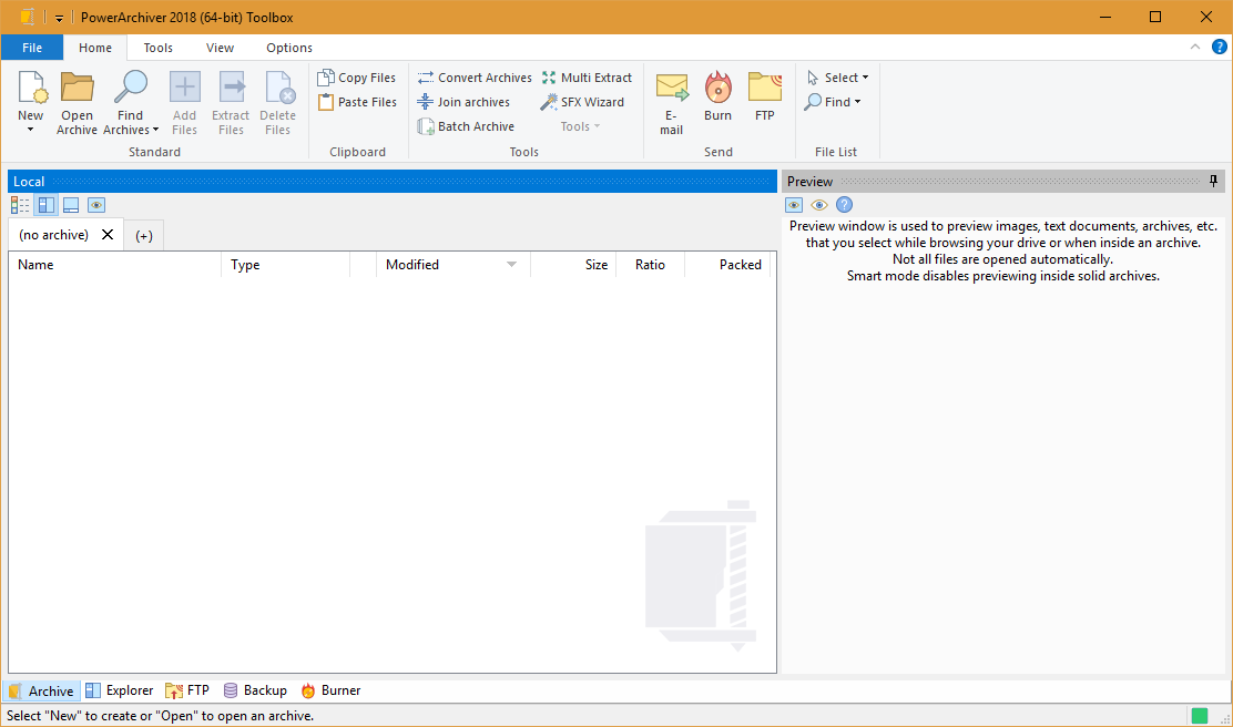 PowerArchiver 2018 screenshot PowerArchiver 2018 screenshot